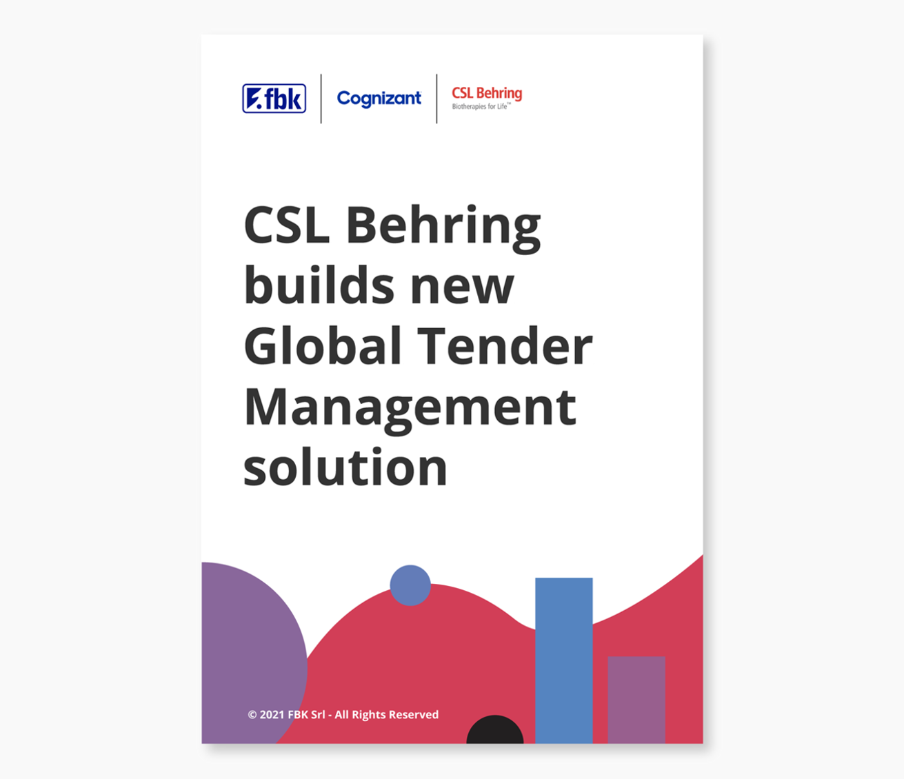 CSL Behring builds new Global Tender Management solution