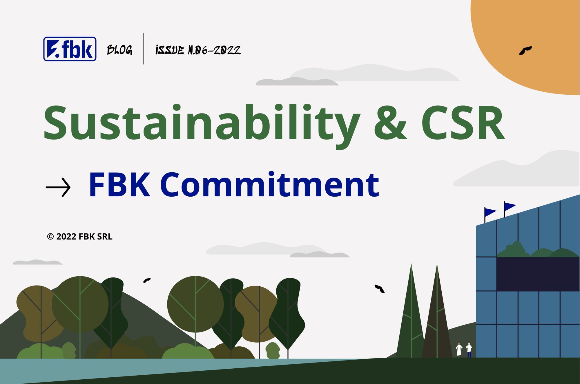 FBK commitment to Sustainability and CSR